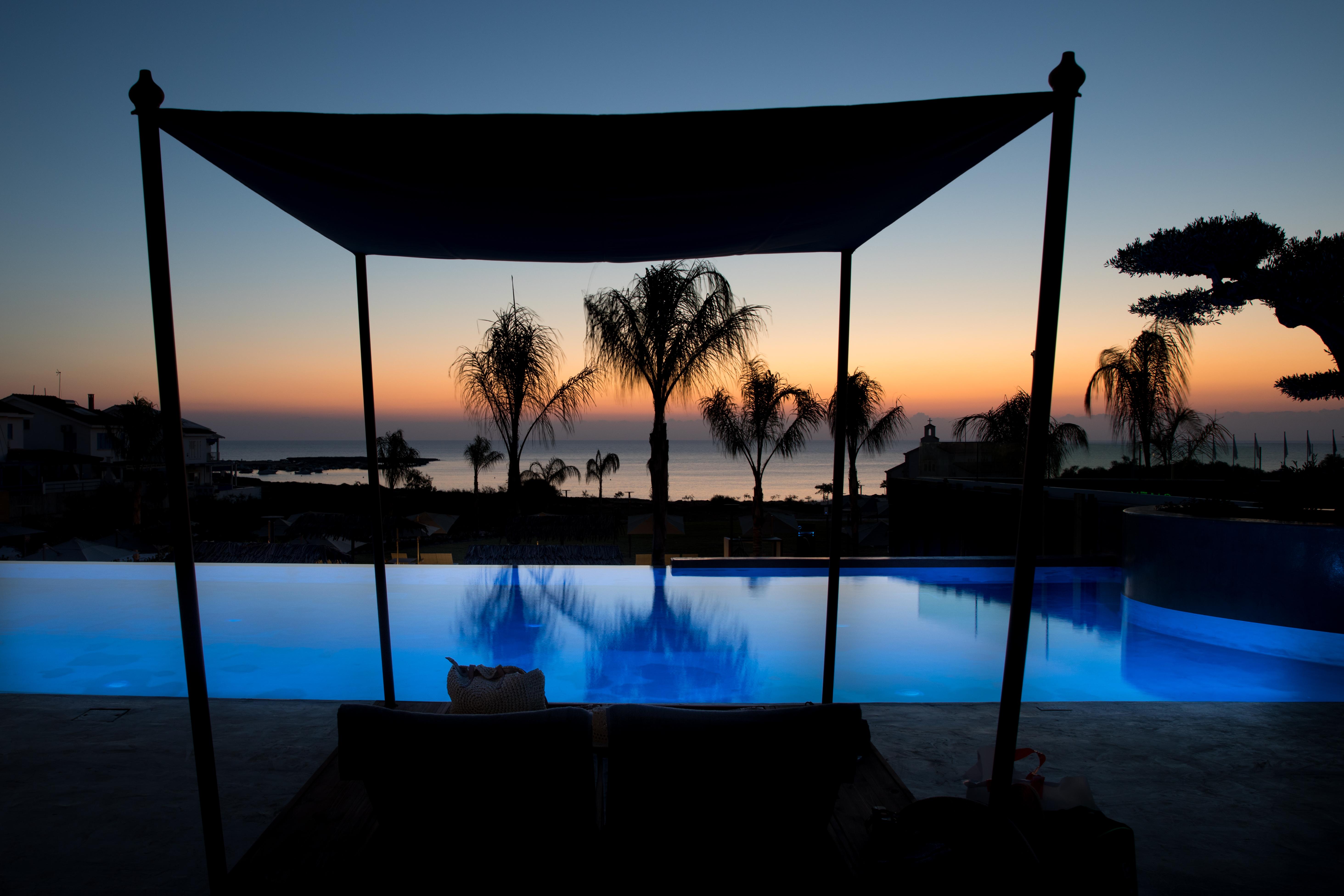 Iris Beach Hotel Protarász Kültér fotó