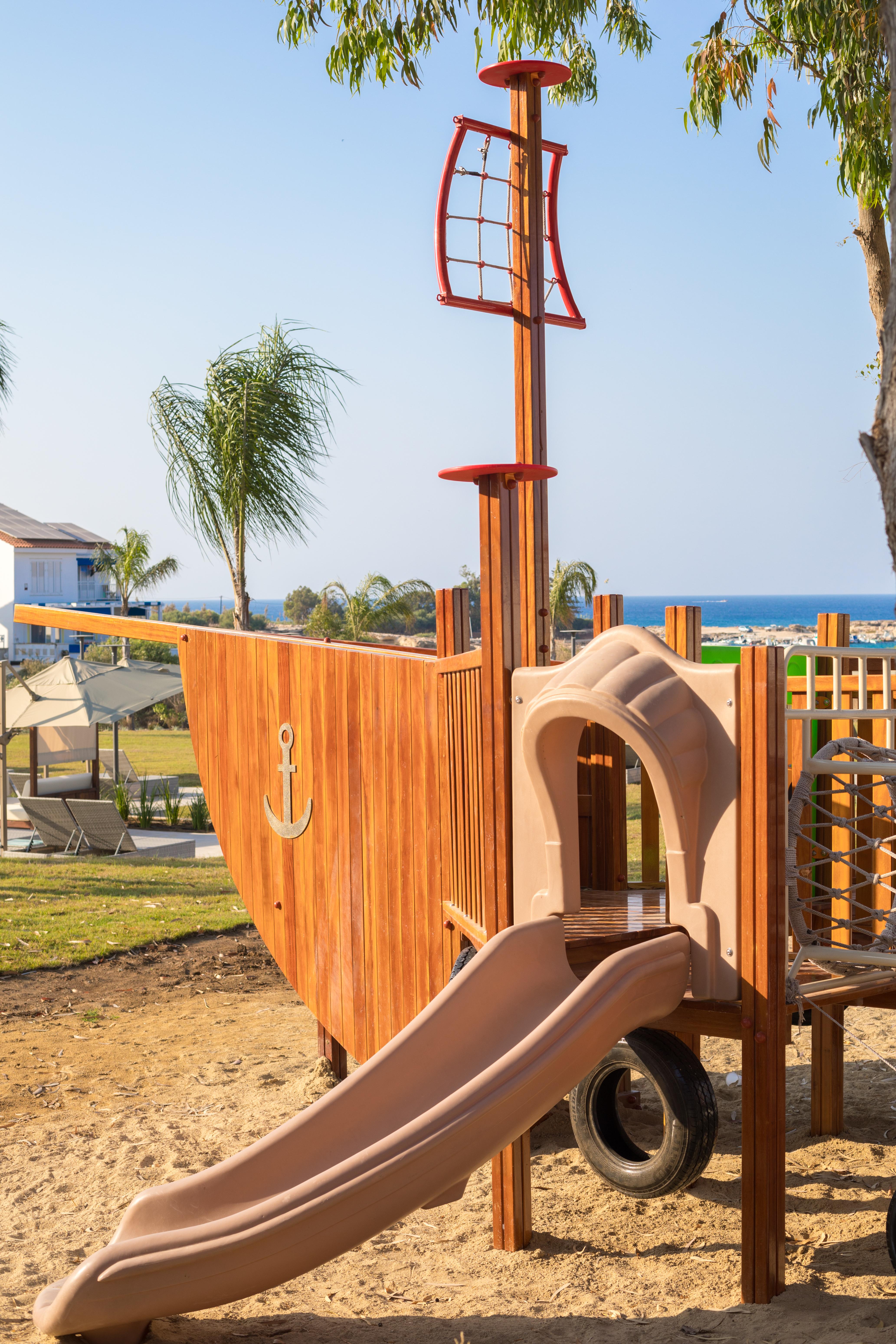 Iris Beach Hotel Protarász Kültér fotó