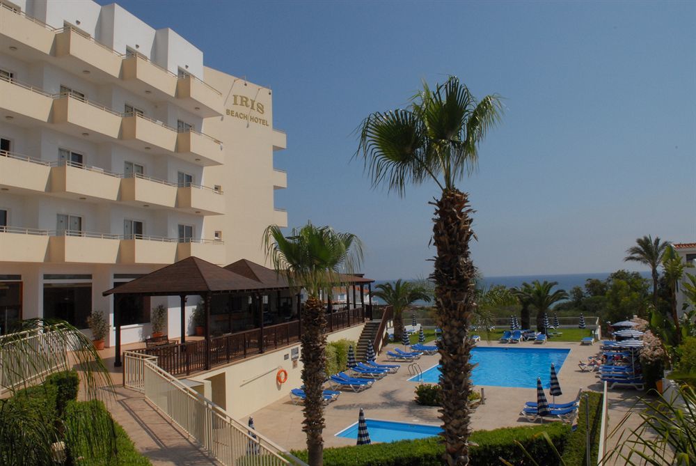 Iris Beach Hotel Protarász Kültér fotó
