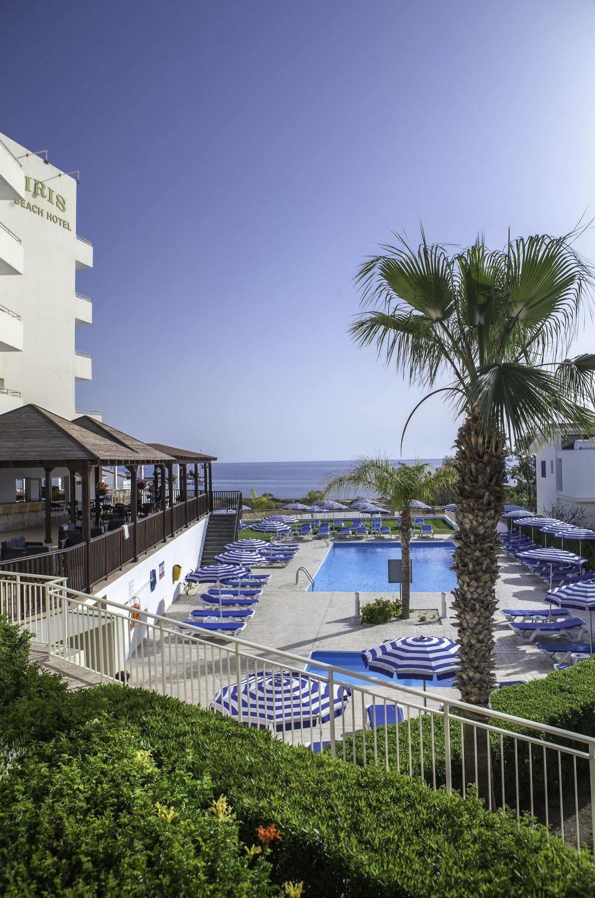 Iris Beach Hotel Protarász Kültér fotó